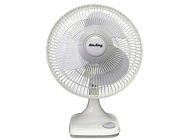 bench top oscillating fan